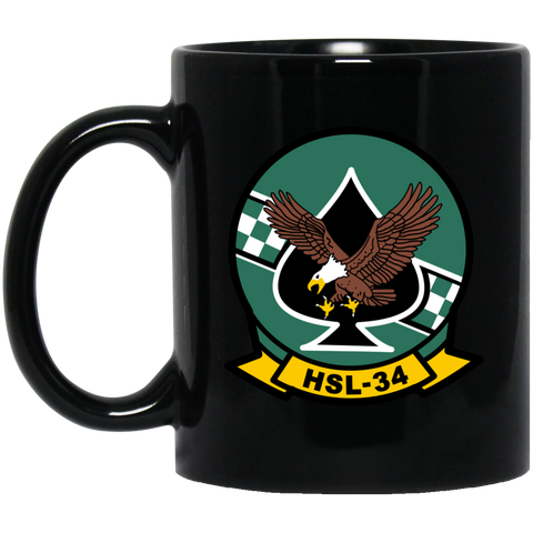 HSL 34 1 Black Mug - 11oz