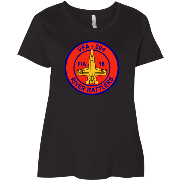 VFA 204 4 Ladies' Curvy T-Shirt