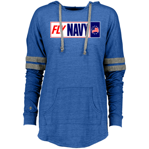 Fly Navy 1 Ladies' Hooded Low Key Pullover