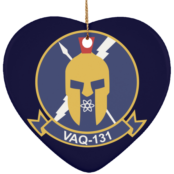 VAQ 131 3 Ornament - Heart