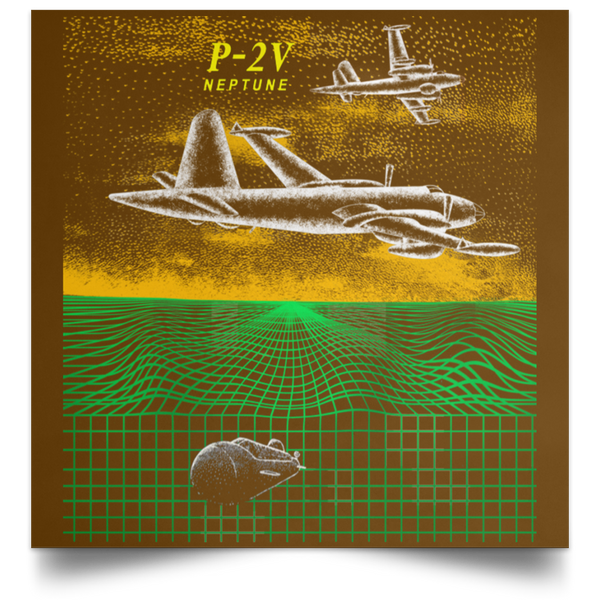 P-2V 2 Poster - Square