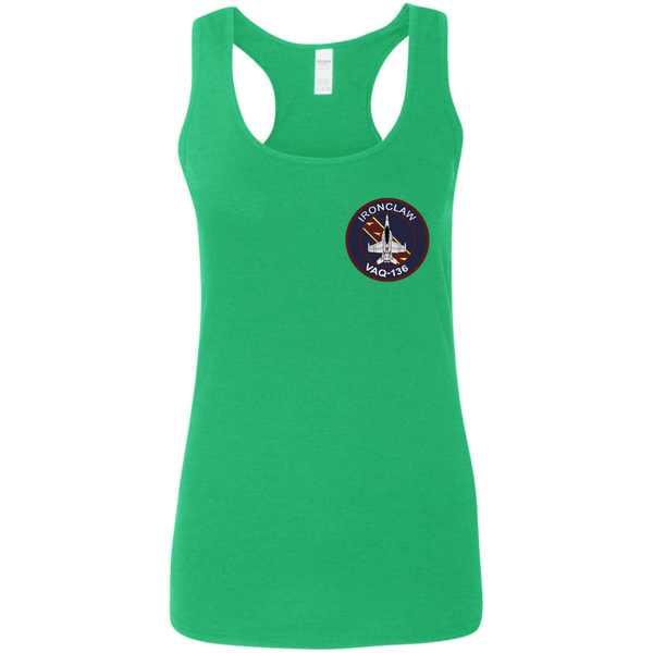 VAQ 136 5c Ladies' Softstyle Racerback Tank