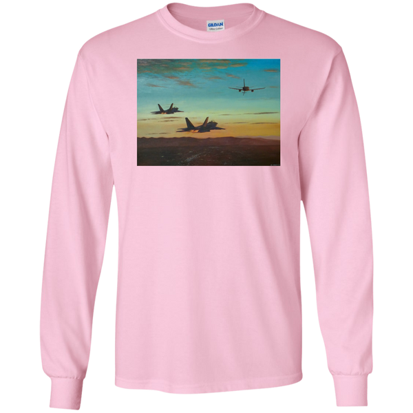 Time To Refuel LS Cotton Ultra T-Shirt