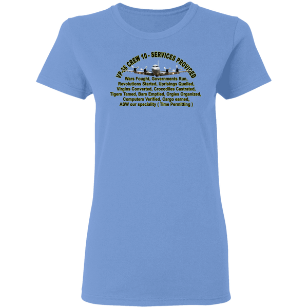 VP 56 CR10 Ladies' Cotton T-Shirt