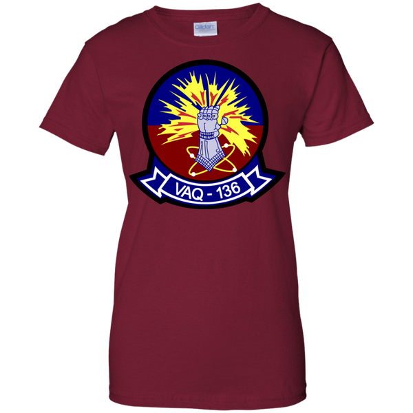 VAQ 136 3 Ladies Custom Cotton T-Shirt