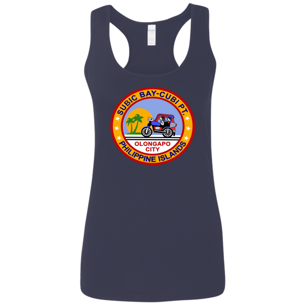 Subic Cubi Pt 03 Ladies' Softstyle Racerback Tank