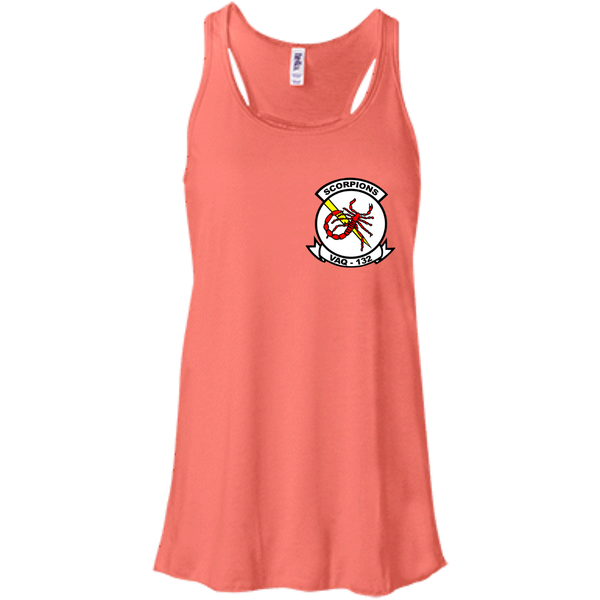 VAQ 132 4 Flowy Racerback Tank