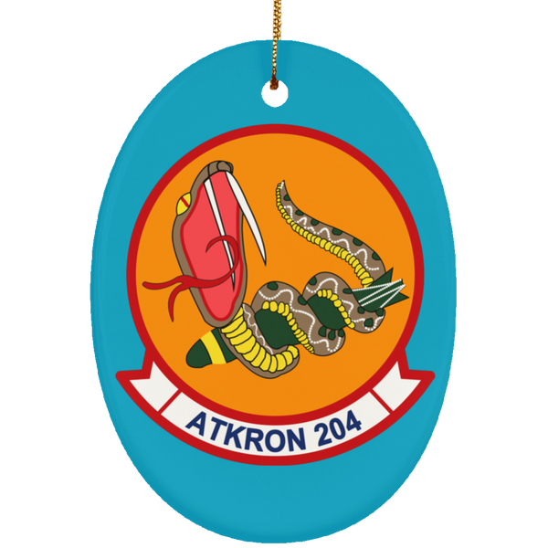 VA 204 2 Ornament - Oval