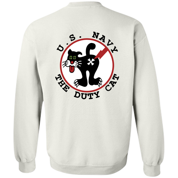 Duty Cat 2b Crewneck Pullover Sweatshirt