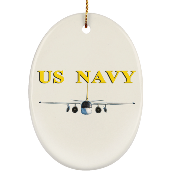 US Navy S-3 4 Ornament - Oval