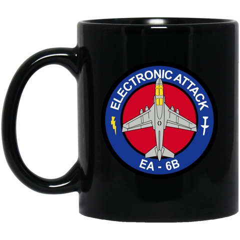 EA-6B 2 Black Mug - 11oz