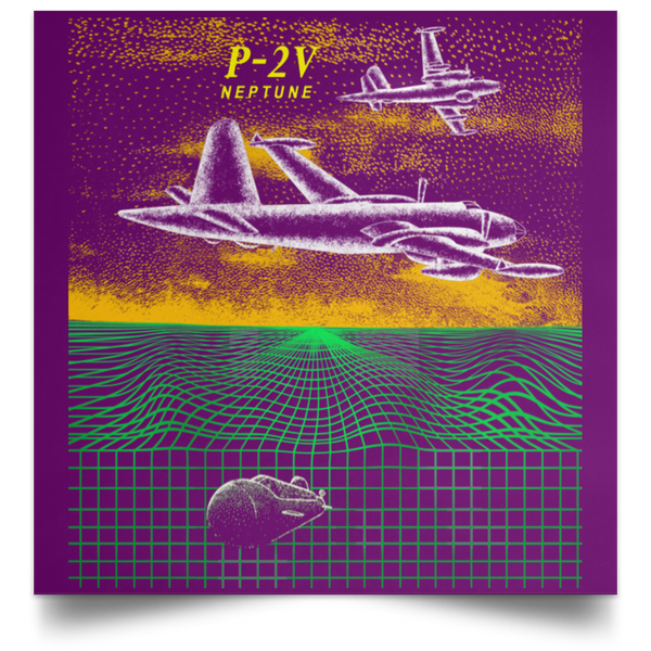 P-2V 2 Poster - Square