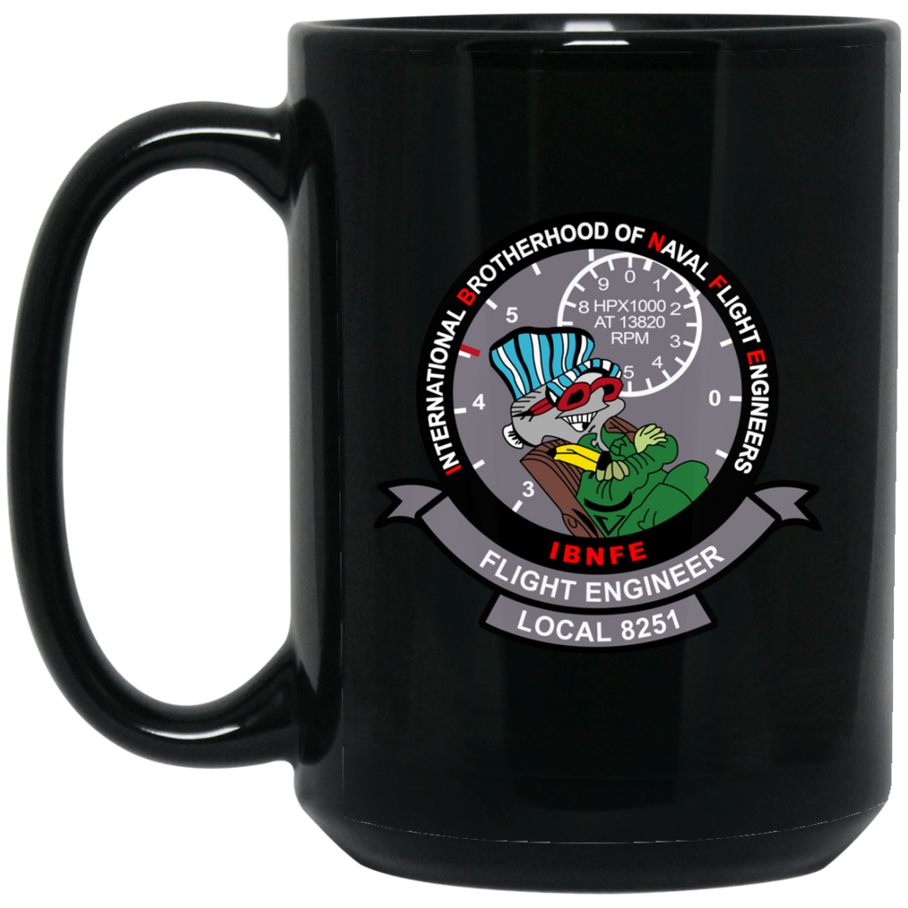 FE 03 Black Mug - 15oz