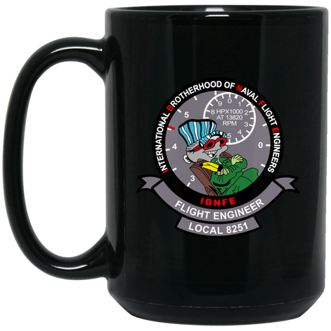 FE 03 Black Mug - 15oz