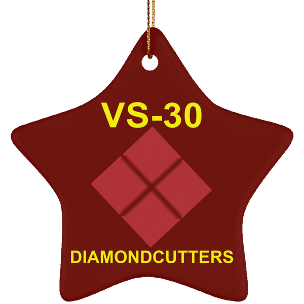 VS 30 4 Ornament Ceramic - Star