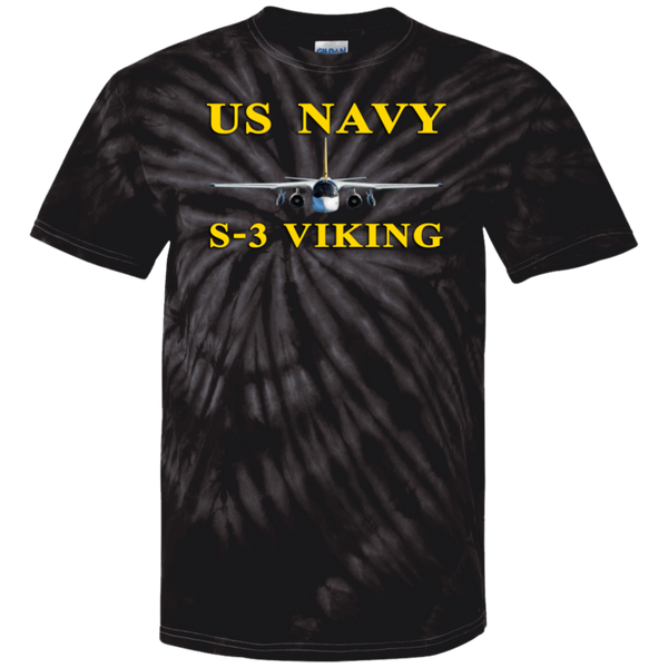 US Navy S-3 3 Cotton Tie Dye T-Shirt