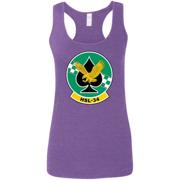 HSL 34 2 Ladies' Softstyle Racerback Tank