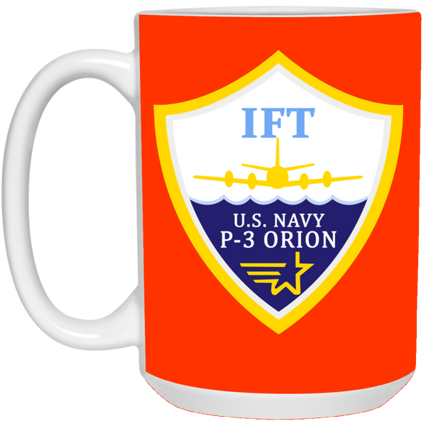 P-3 Orion 3 IFT White Mug - 15oz