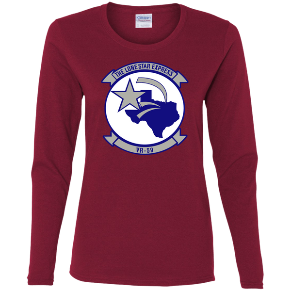 VR 59 1 Ladies' Cotton LS T-Shirt