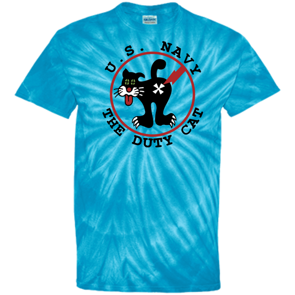 Duty Cat 4 Customized 100% Cotton Tie Dye T-Shirt