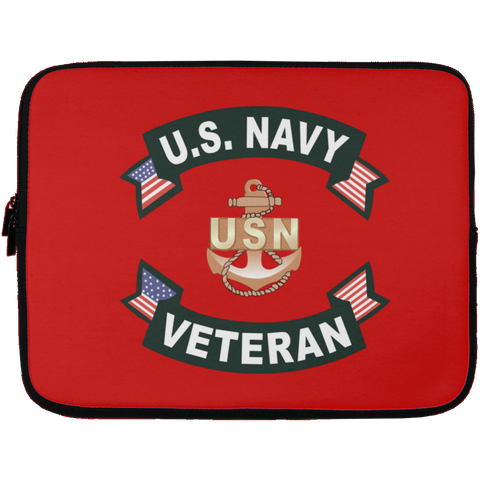 Navy Veteran Laptop Sleeve - 13 inch