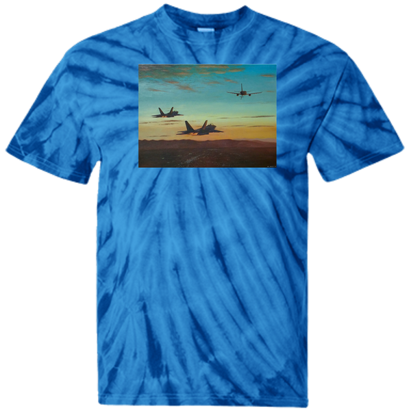 Time To Refuel Cotton Tie Dye T-Shirt