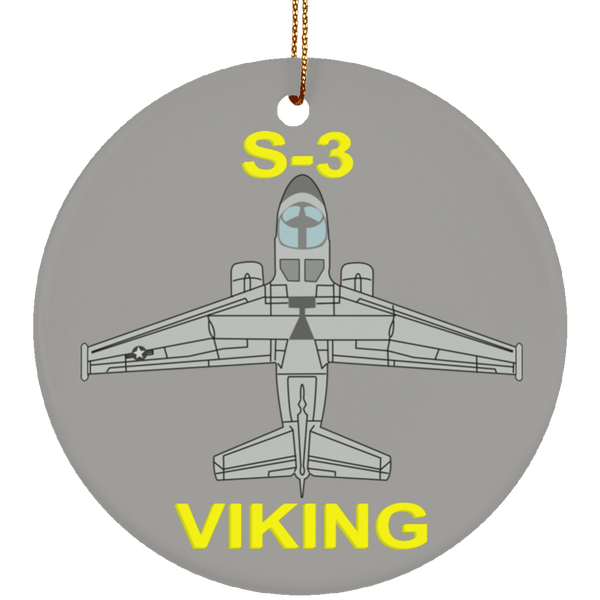 S-3 Viking 11 Ornament - Circle