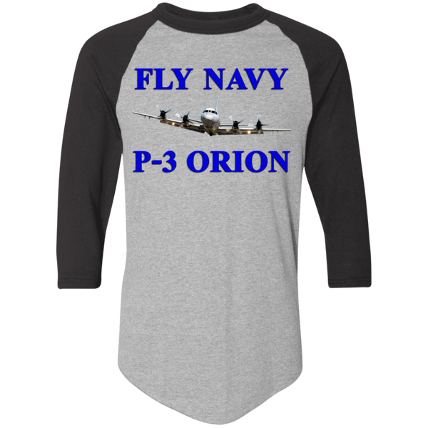 Fly Navy P-3 1 Colorblock Raglan Jersey