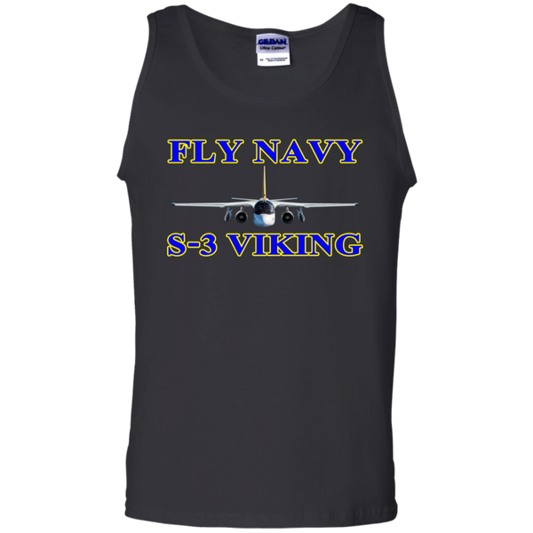 Fly Navy S-3 1 Cotton Tank Top