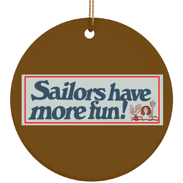 Sailors 1 Ornament - Circle