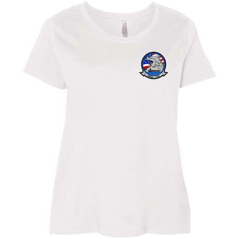 VAQ 142 1c Ladies' Curvy T-Shirt