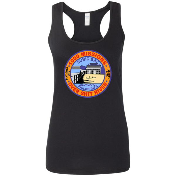 Subic Cubi Pt 2 Ladies' Softstyle Racerback Tank