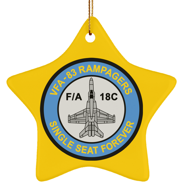 VFA 83 3 Ornament Ceramic - Star