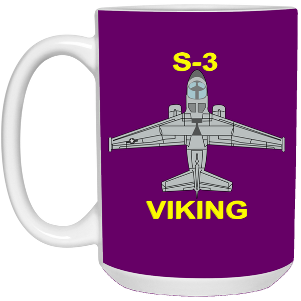 S-3 Viking 11 White Mug - 15oz