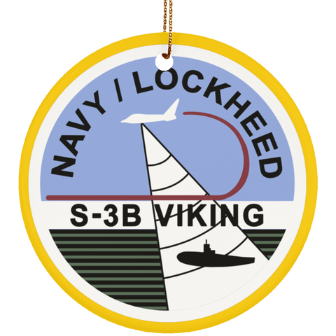 S-3 Viking 7 Ornament - Circle