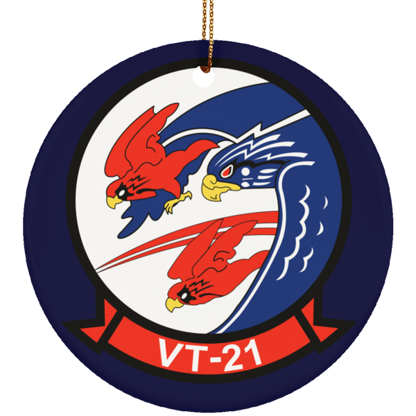 VT 21 3 Ornament Ceramic - Circle