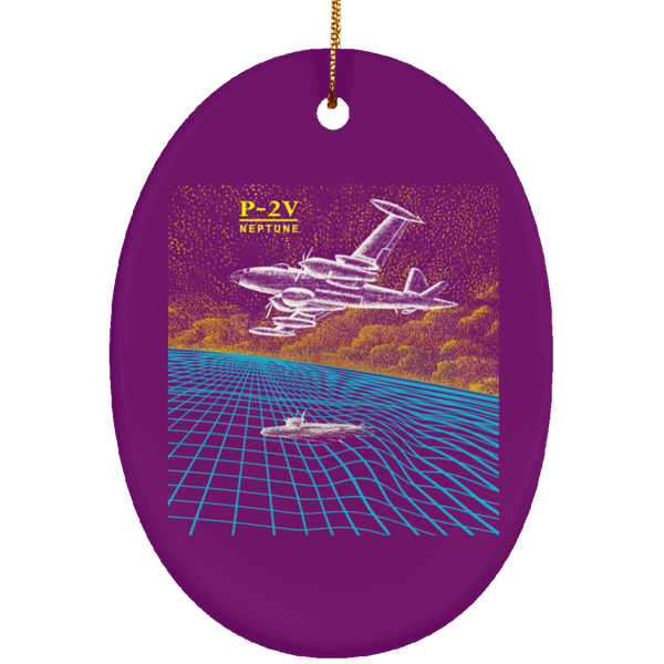 P-2V 1 Ornament - Oval