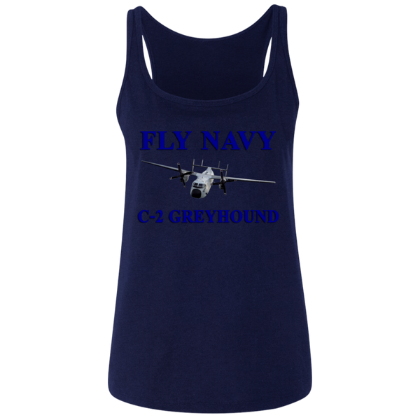 Fly Navy C-2 1 Ladies' Relaxed Jersey Tank