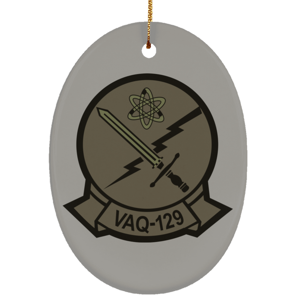 VAQ 129 4 Ornament - Oval