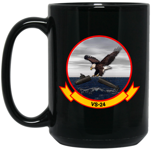 VS 24 2 Black Mug - 15oz