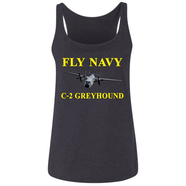 Fly Navy C-2 3 Ladies' Relaxed Jersey Tank