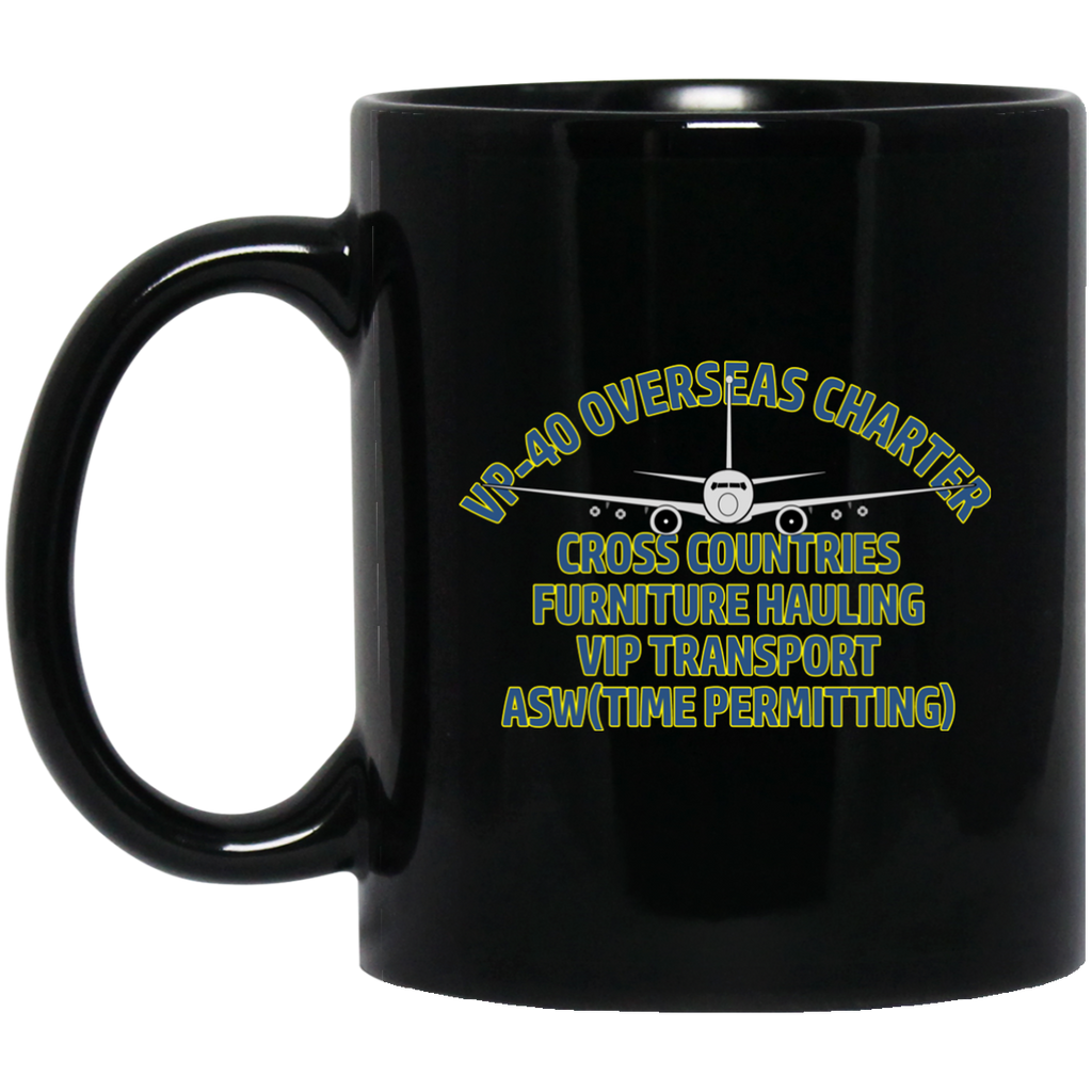 VP 40 3 Black Mug - 11oz