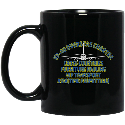 VP 40 3 Black Mug - 11oz