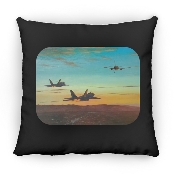 Time To Refuel 2 Pillow - Square - 16x16