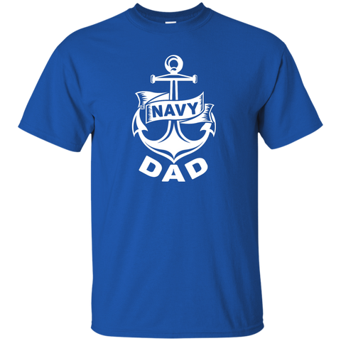 Navy Dad 1 Custom Ultra Cotton T-Shirt