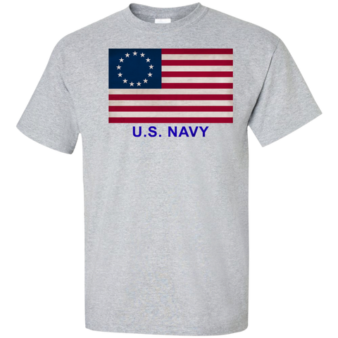 Betsy Ross USN 1 Tall Cotton Ultra T-Shirt