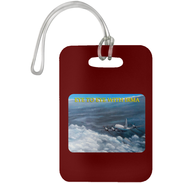 Eye To Eye With Irma Luggage Bag Tag