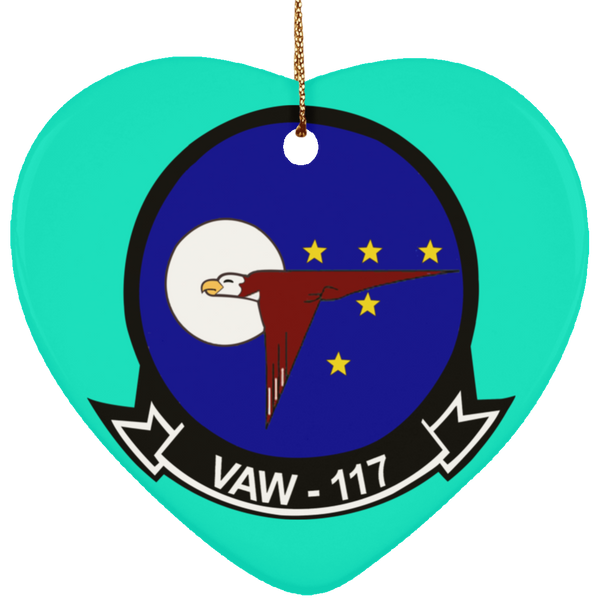 VAW 117 2 Ornament - Heart