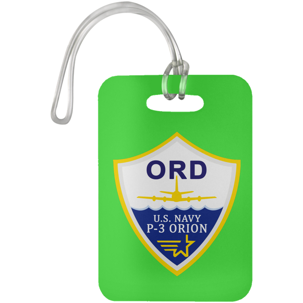 P-3 Orion 3 ORD Luggage Bag Tag