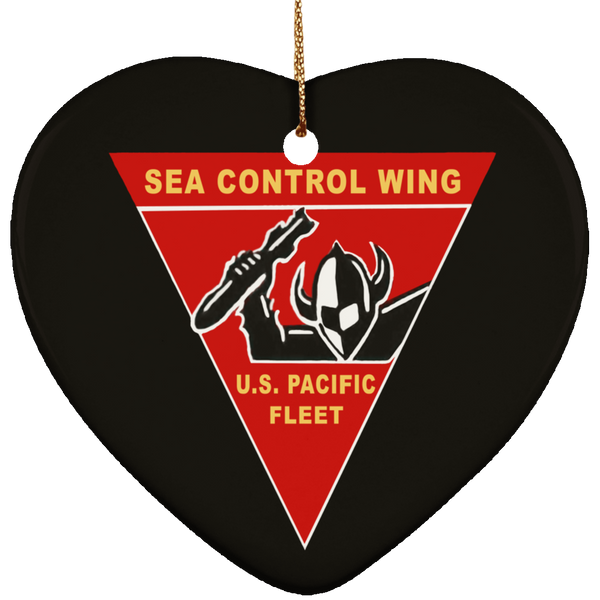 Sea Con Pac Ornament - Heart